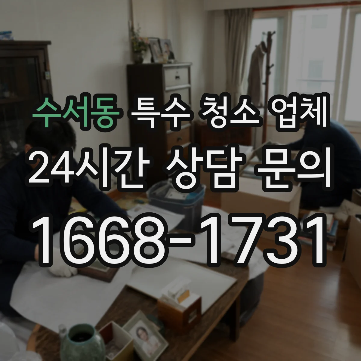 수서동 특수 청소 업체