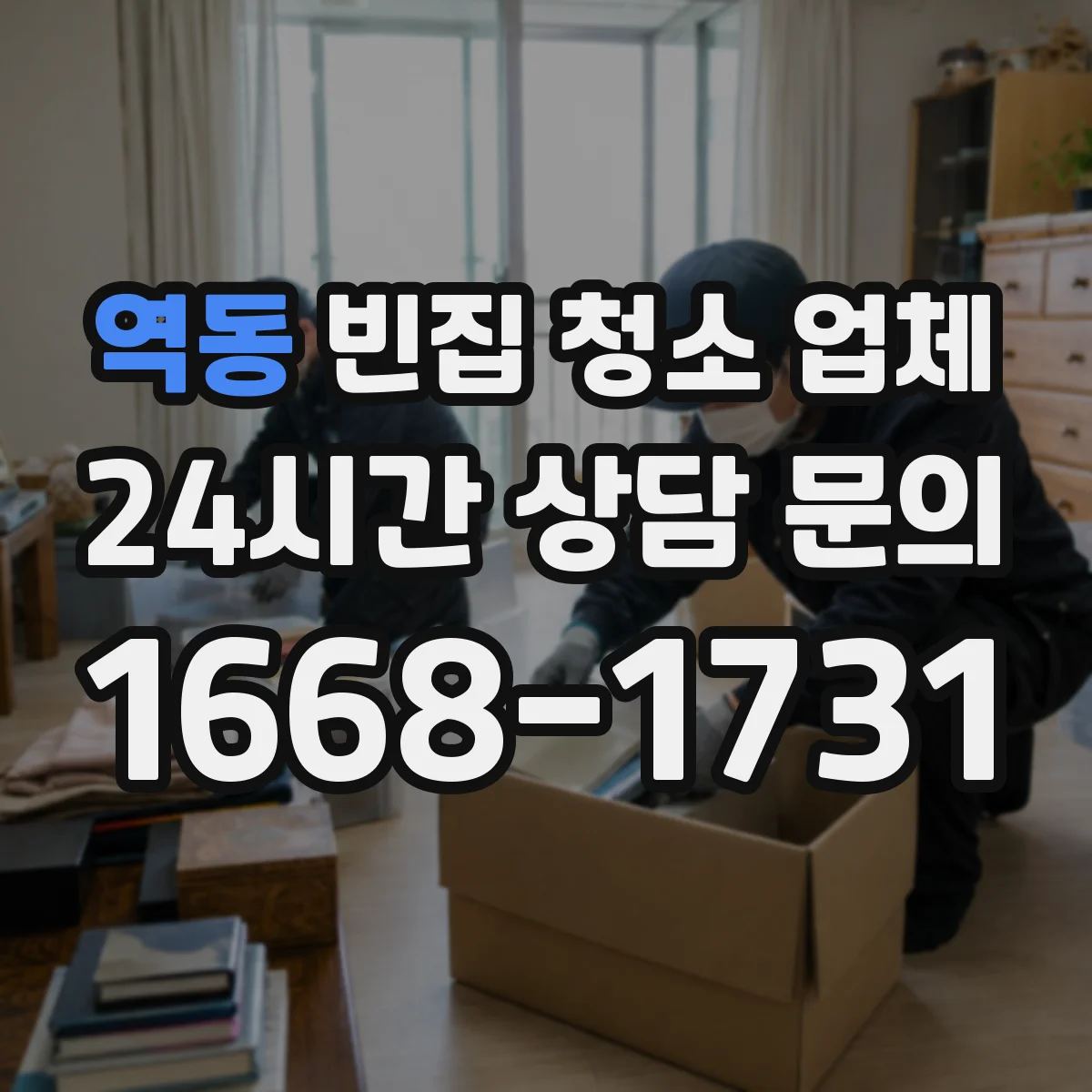 역동 빈집 청소 업체