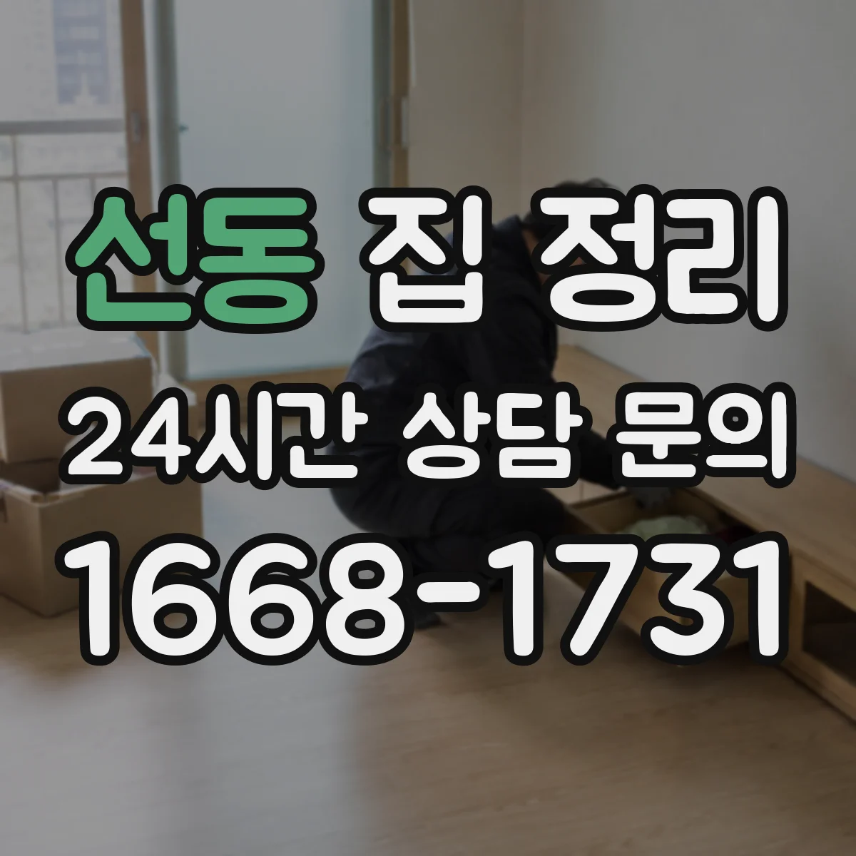 선동 집 정리