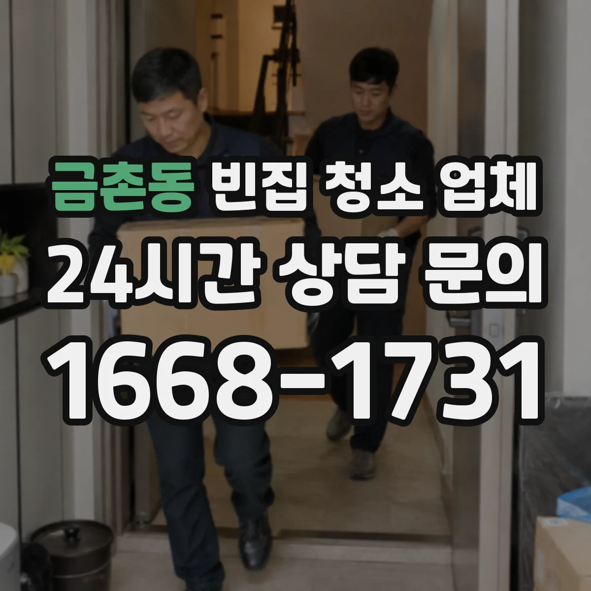 금촌동 빈집 청소 업체