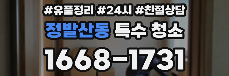 정발산동 특수 청소