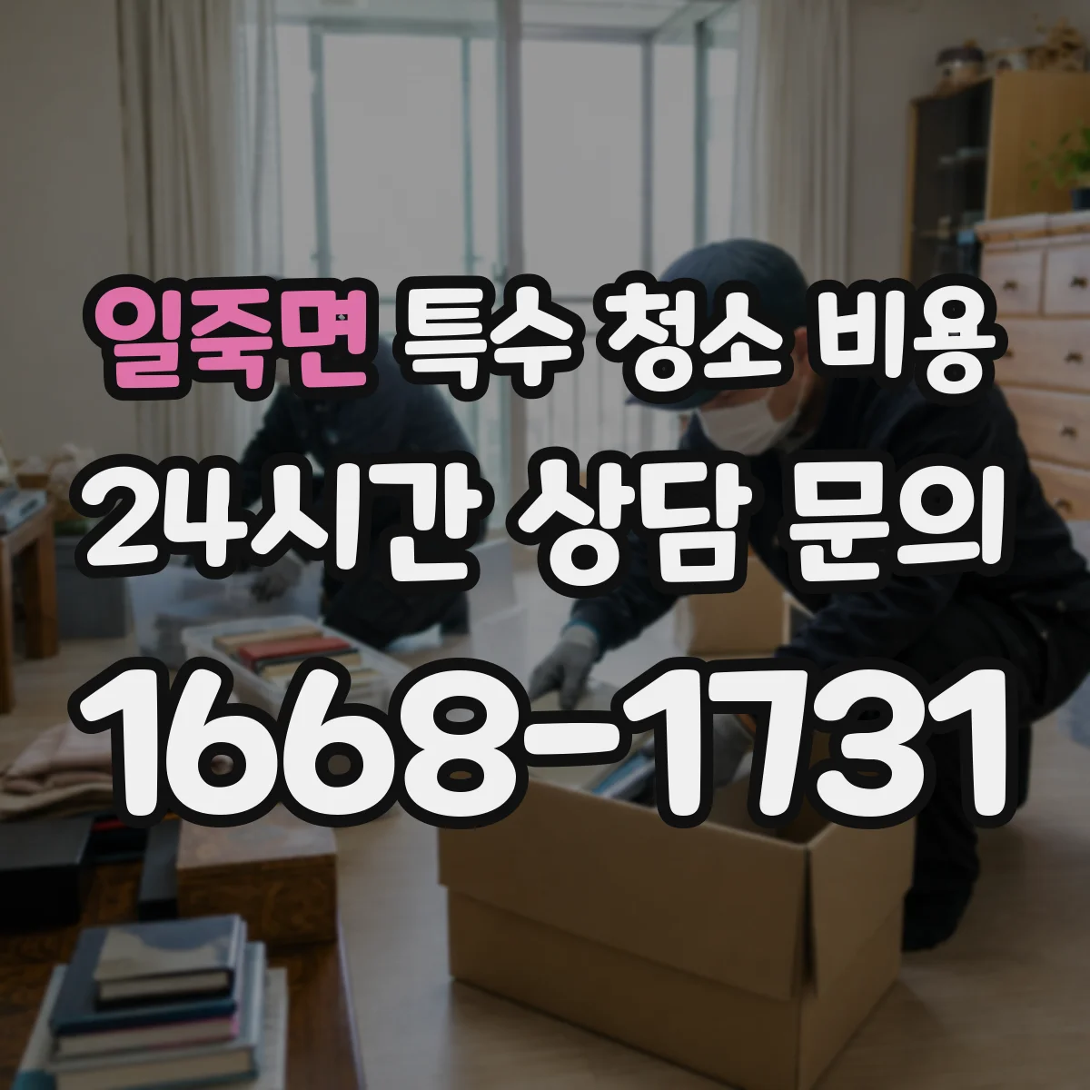 일죽면 특수 청소 비용