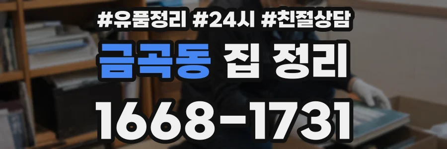 금곡동 집 정리