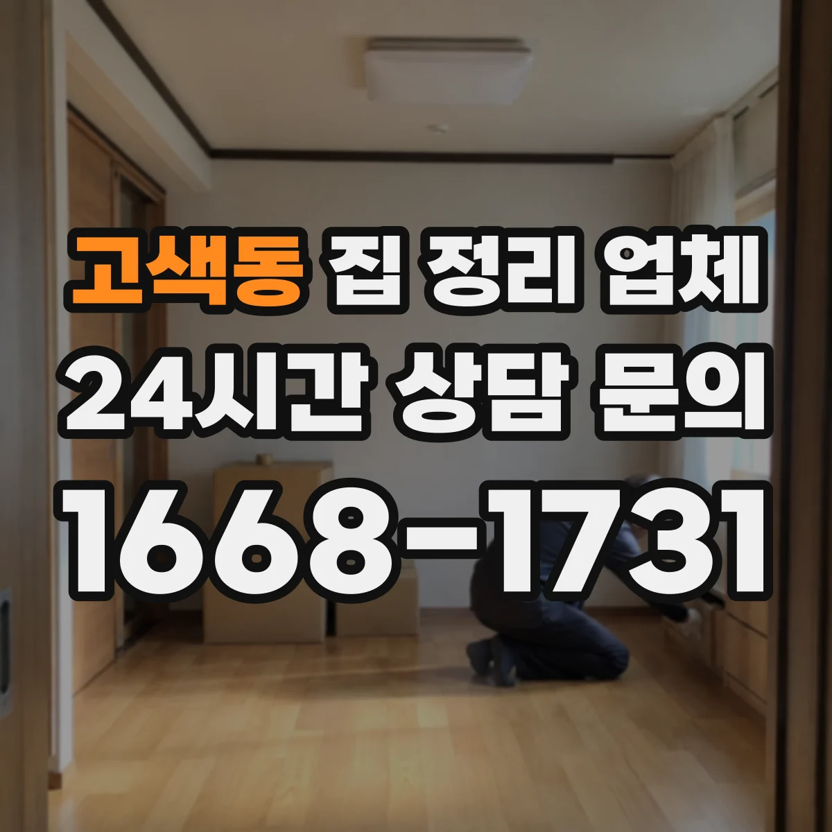 고색동 집 정리 업체