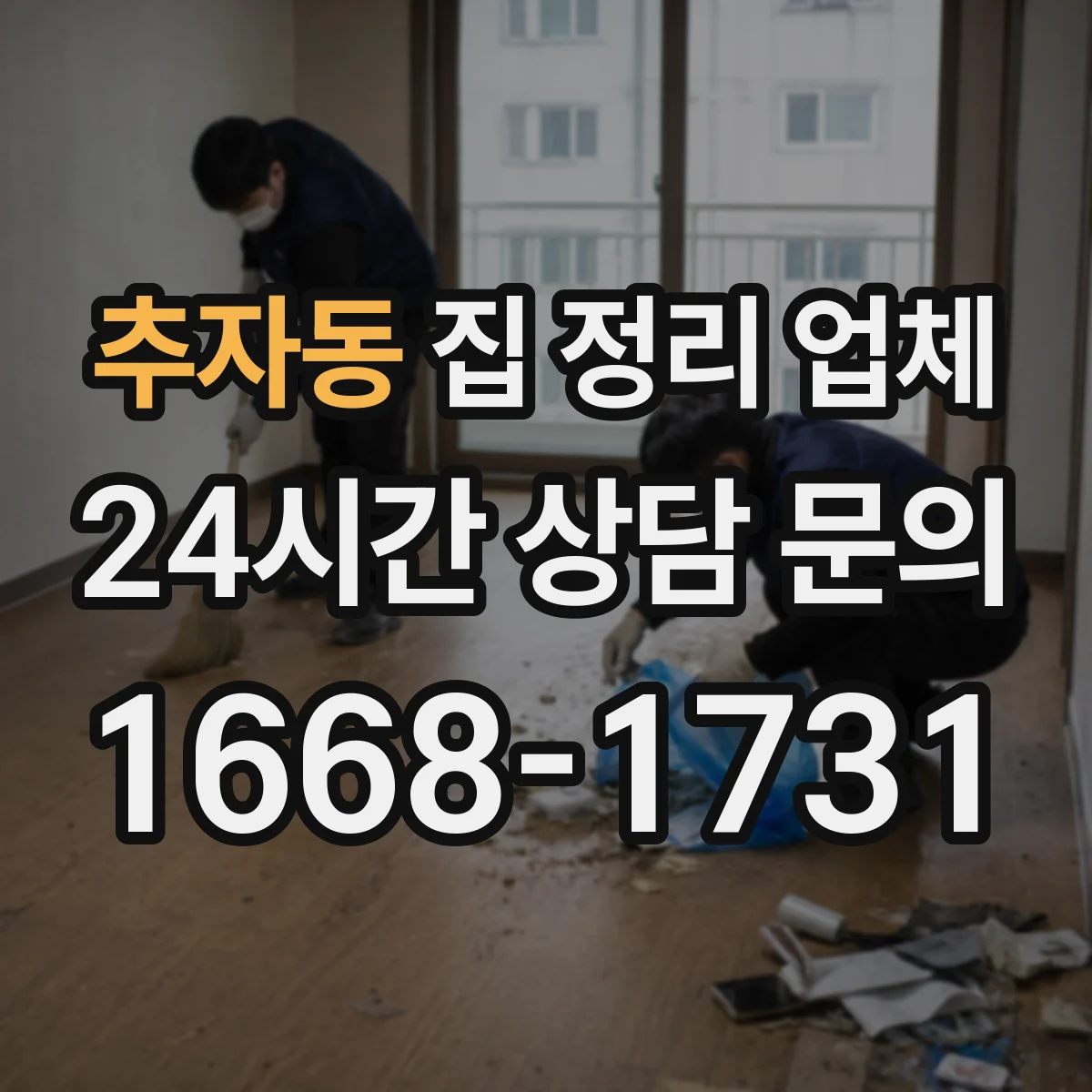 추자동 집 정리 업체