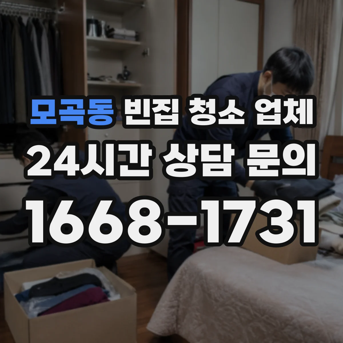모곡동 빈집 청소 업체