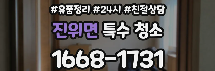 진위면 특수 청소