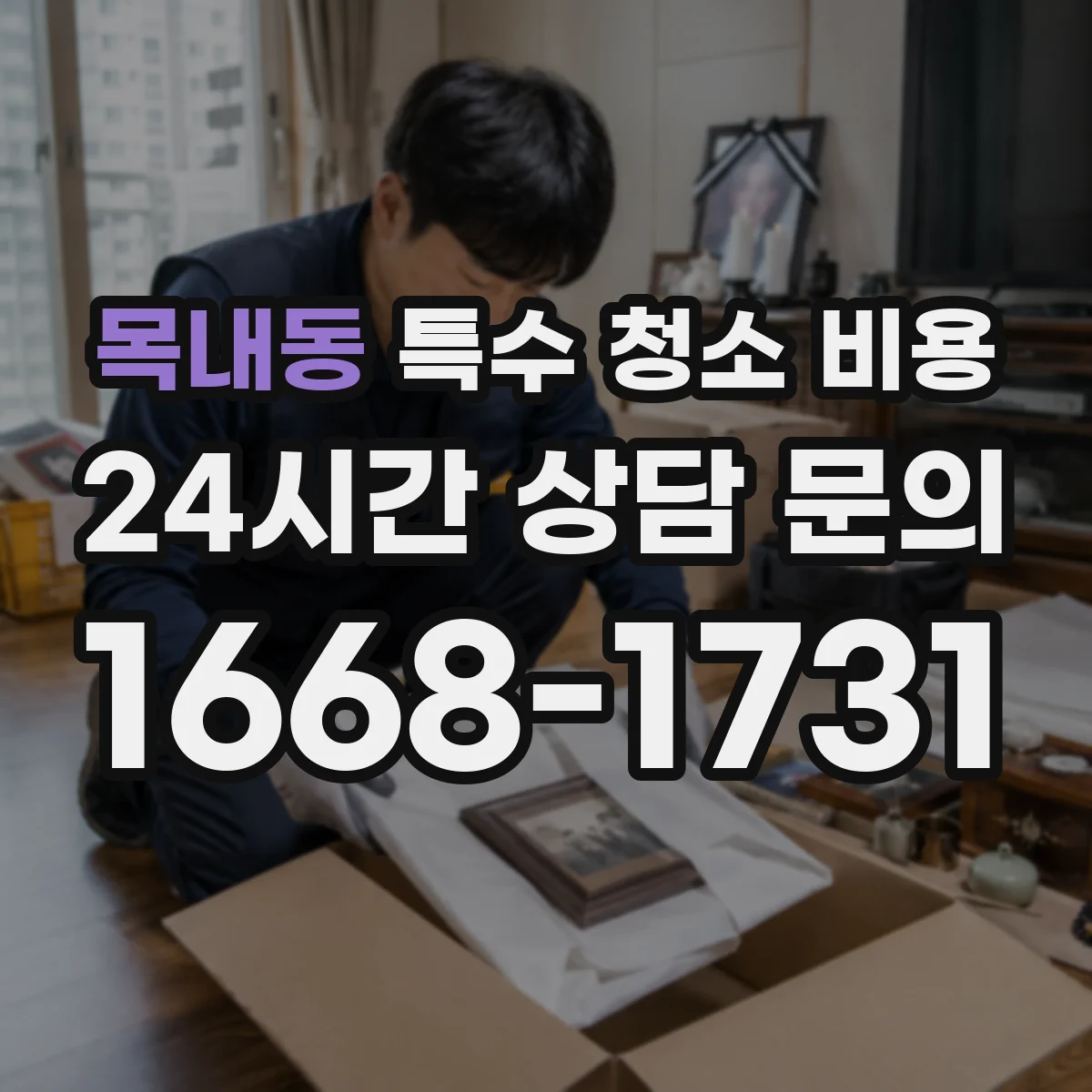 목내동 특수 청소 비용