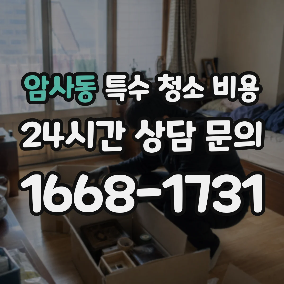 암사동 특수 청소 비용