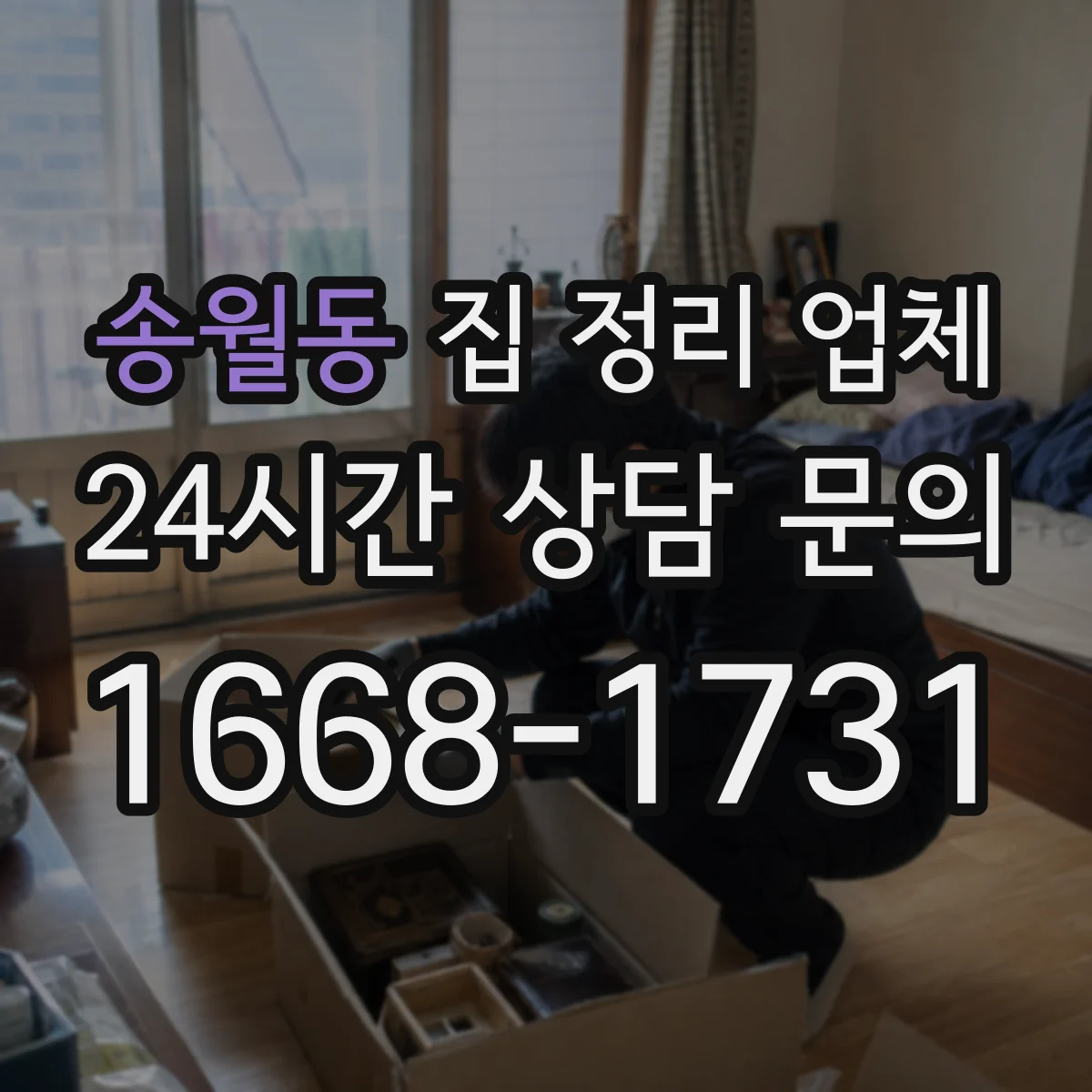 송월동 집 정리 업체