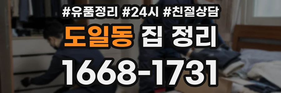 도일동 집 정리