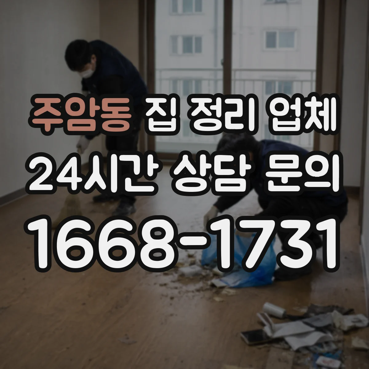 주암동 집 정리 업체