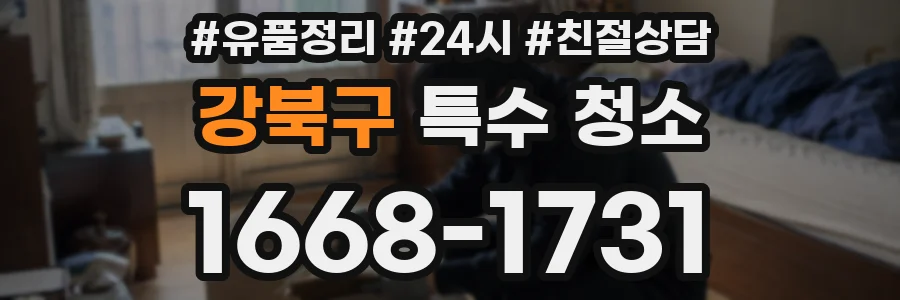 강북구 특수 청소