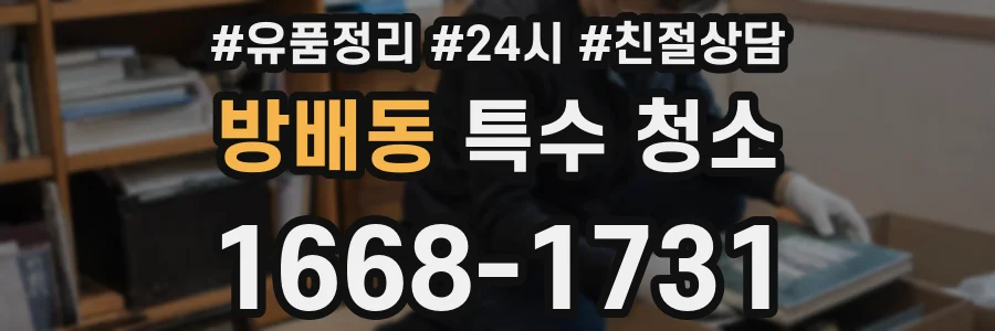방배동 특수 청소