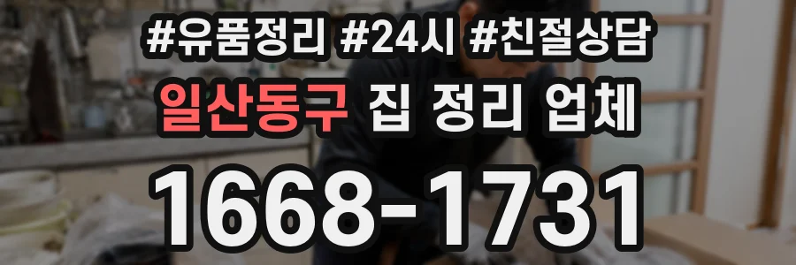 일산동구 집 정리 업체