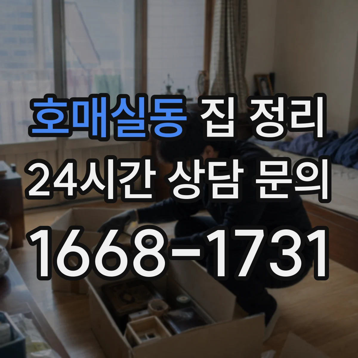 호매실동 집 정리
