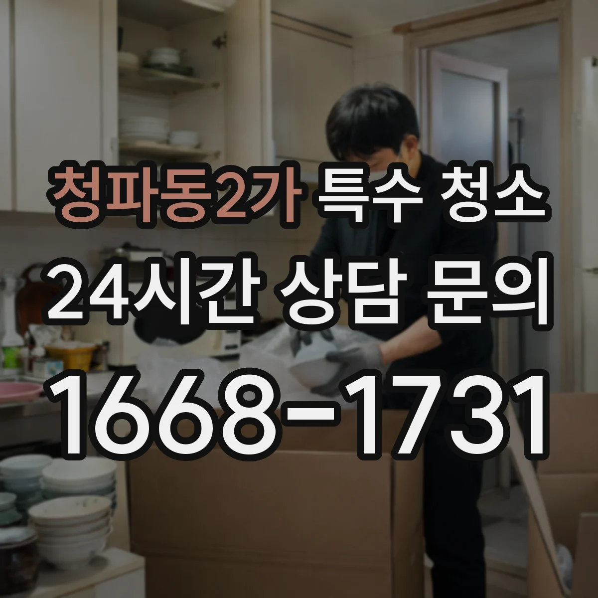 청파동2가 특수 청소