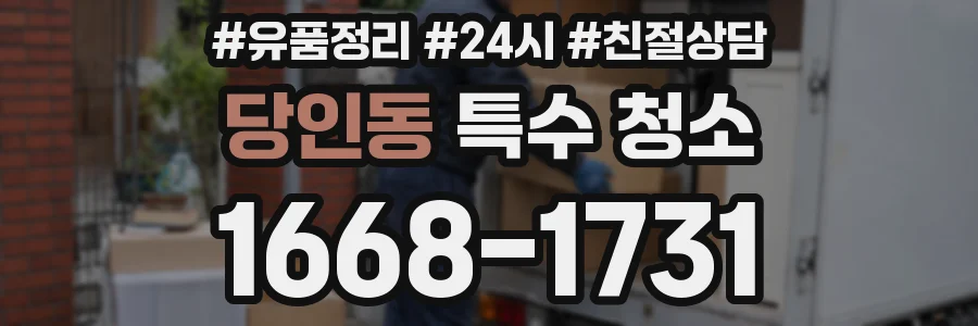 당인동 특수 청소