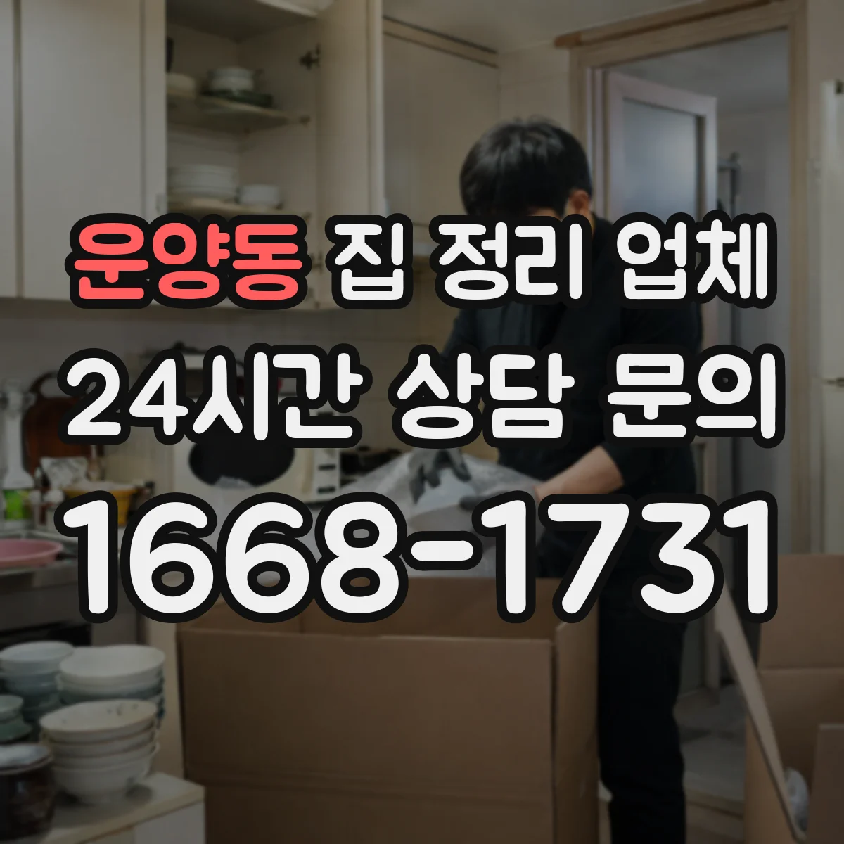 운양동 집 정리 업체