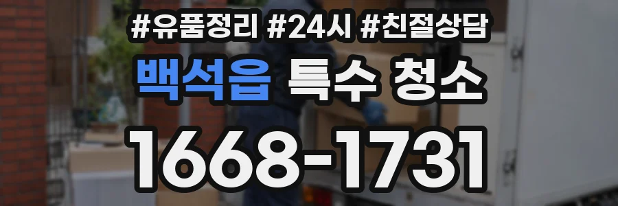 백석읍 특수 청소
