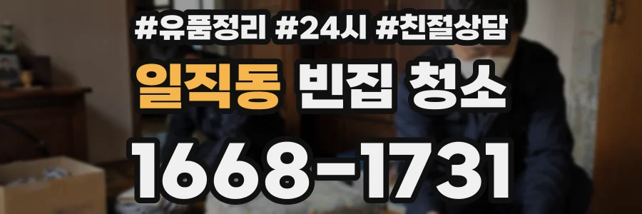 일직동 빈집 청소