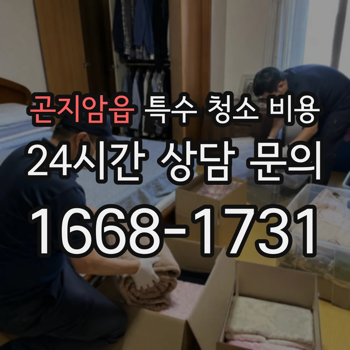 곤지암읍 특수 청소 비용