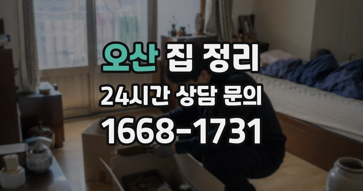 오산 집 정리