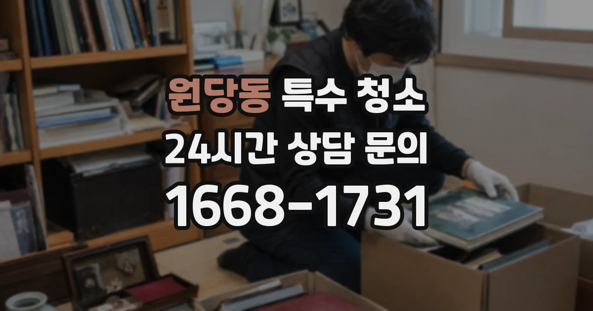 원당동 특수 청소
