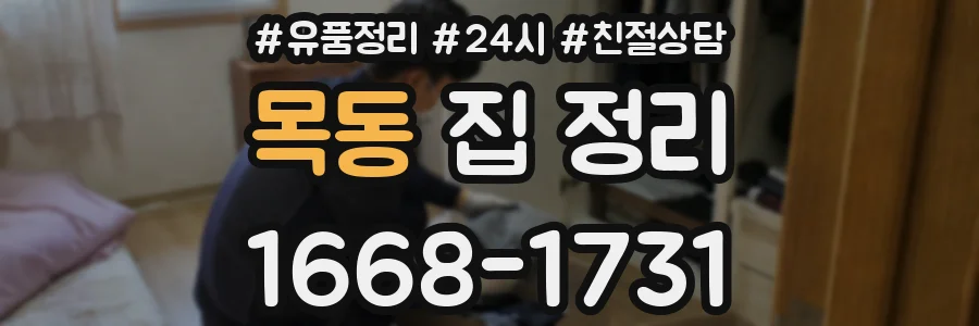 목동 집 정리