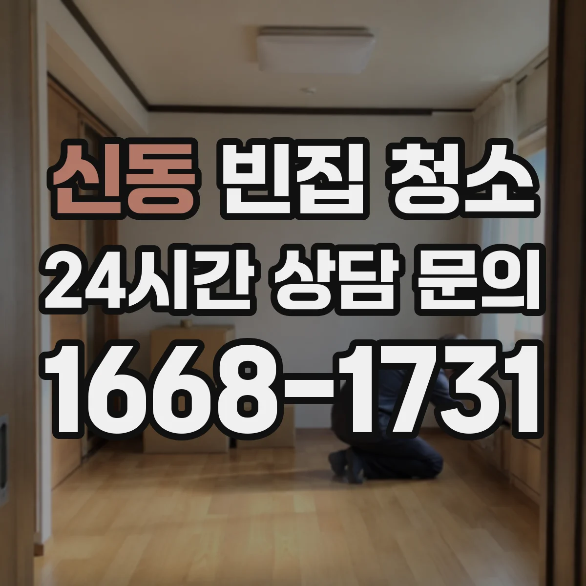 신동 빈집 청소