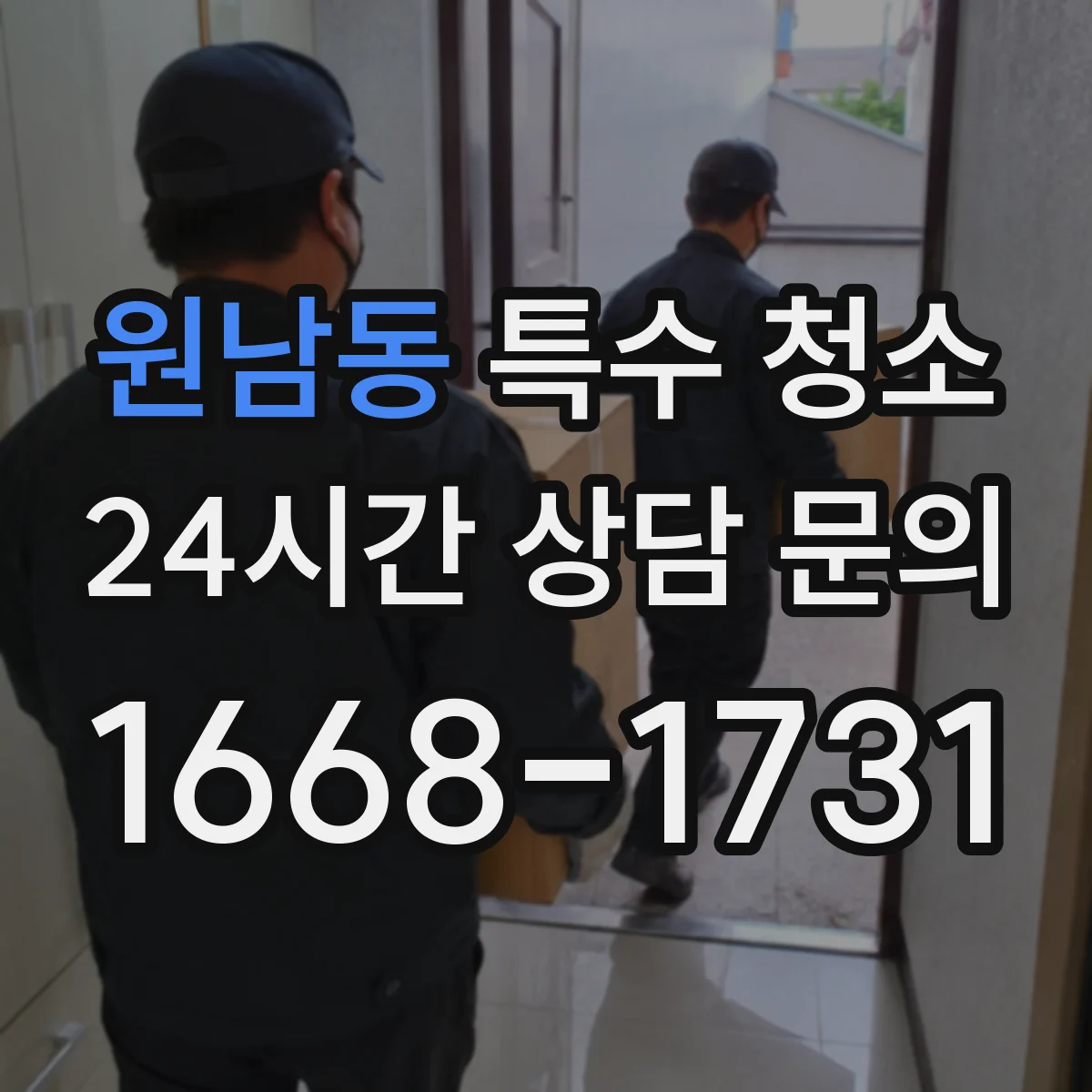 원남동 특수 청소