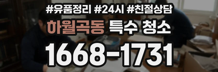 하월곡동 특수 청소