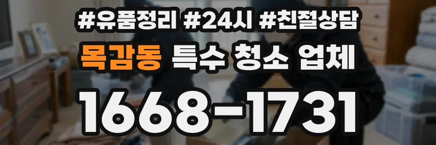 목감동 특수 청소 업체