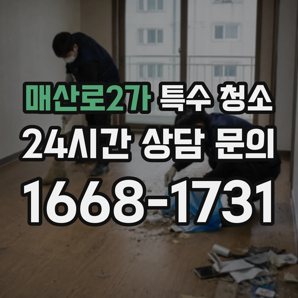 매산로2가 특수 청소