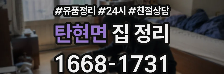 탄현면 집 정리