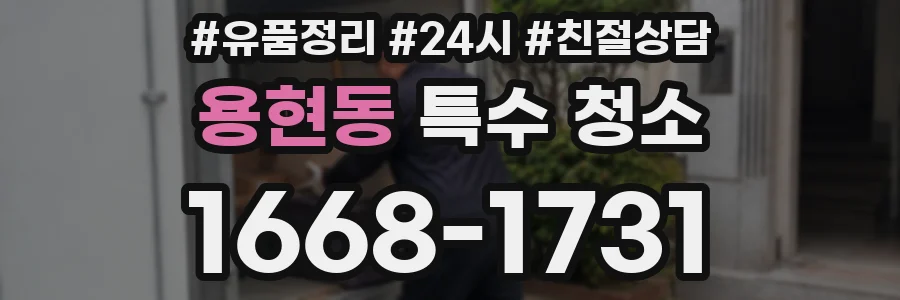 용현동 특수 청소