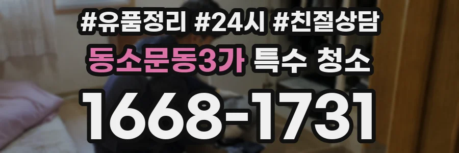 동소문동3가 특수 청소