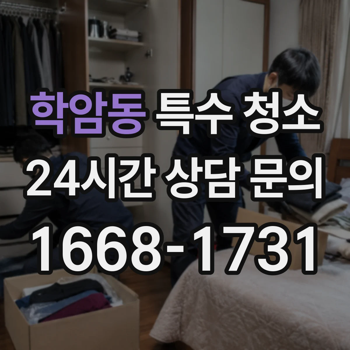 학암동 특수 청소