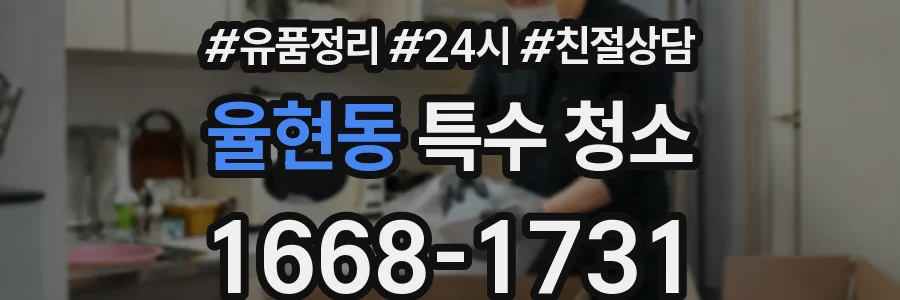 율현동 특수 청소