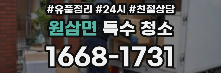 원삼면 특수 청소
