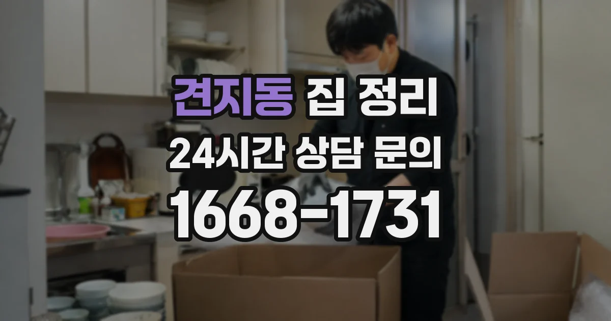 견지동 집 정리