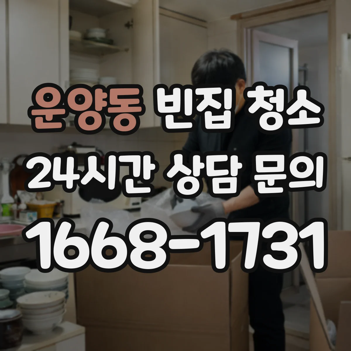 운양동 빈집 청소