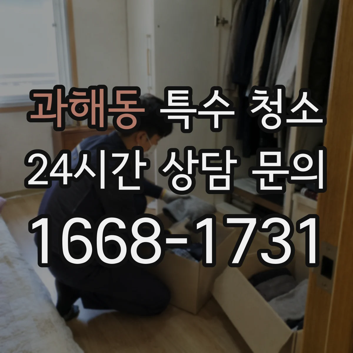 과해동 특수 청소