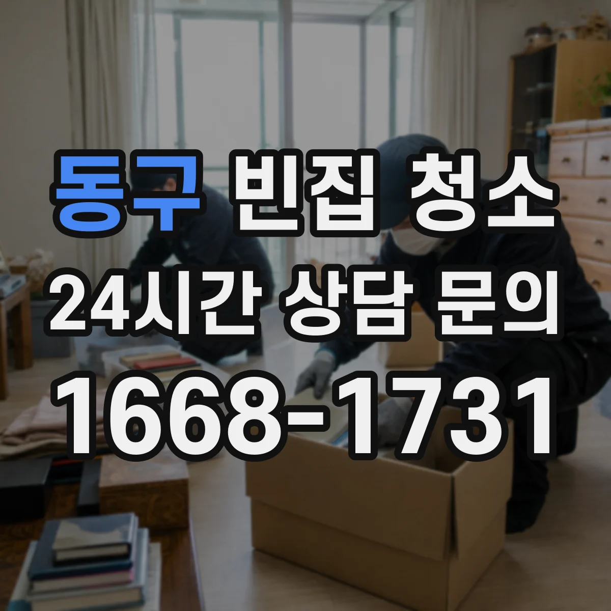 동구 빈집 청소