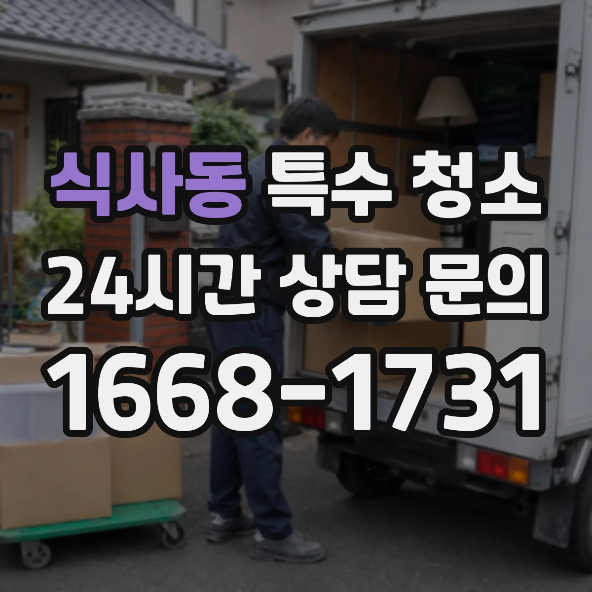 식사동 특수 청소