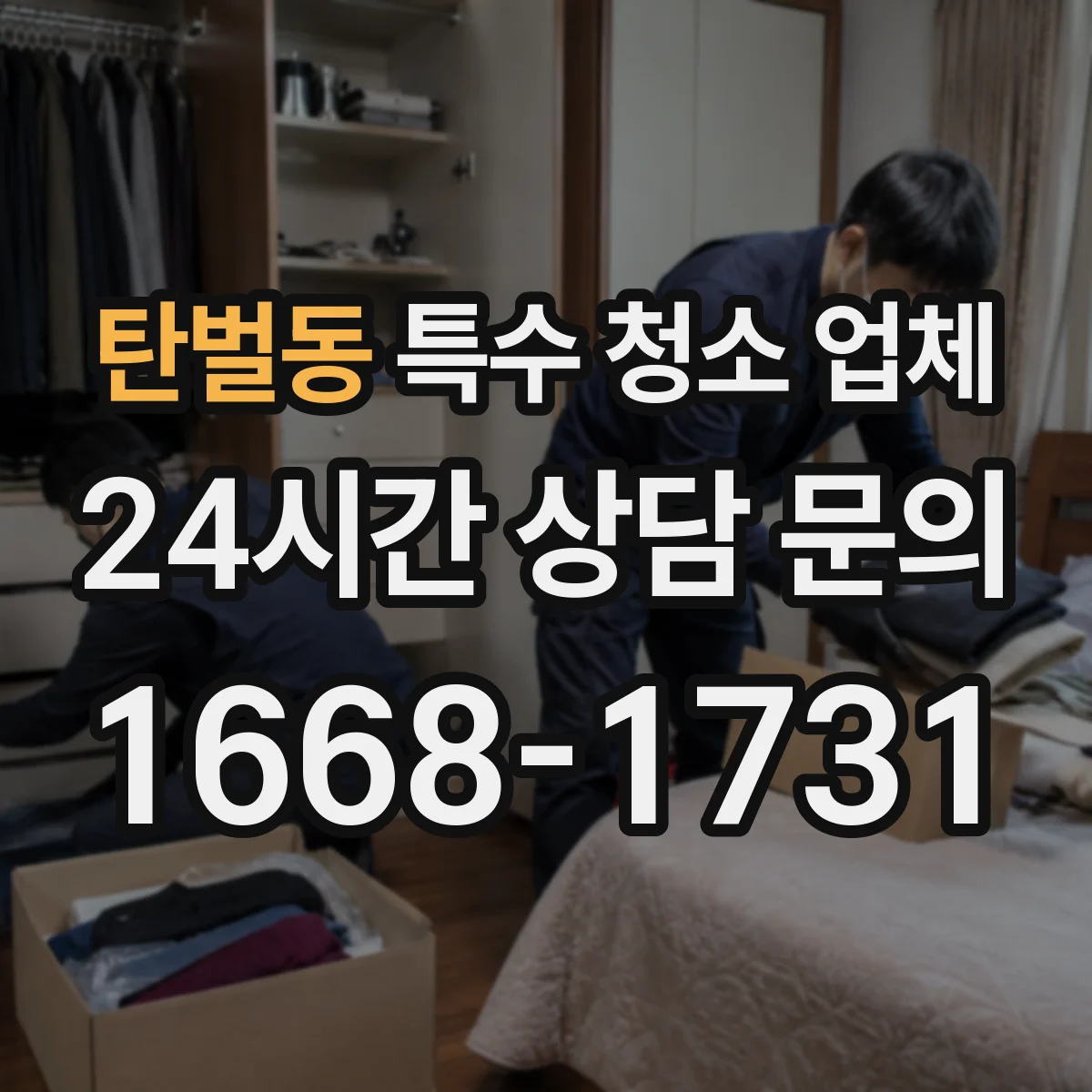 탄벌동 특수 청소 업체