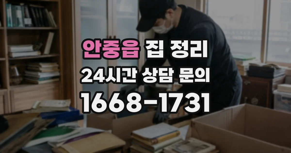 안중읍 집 정리