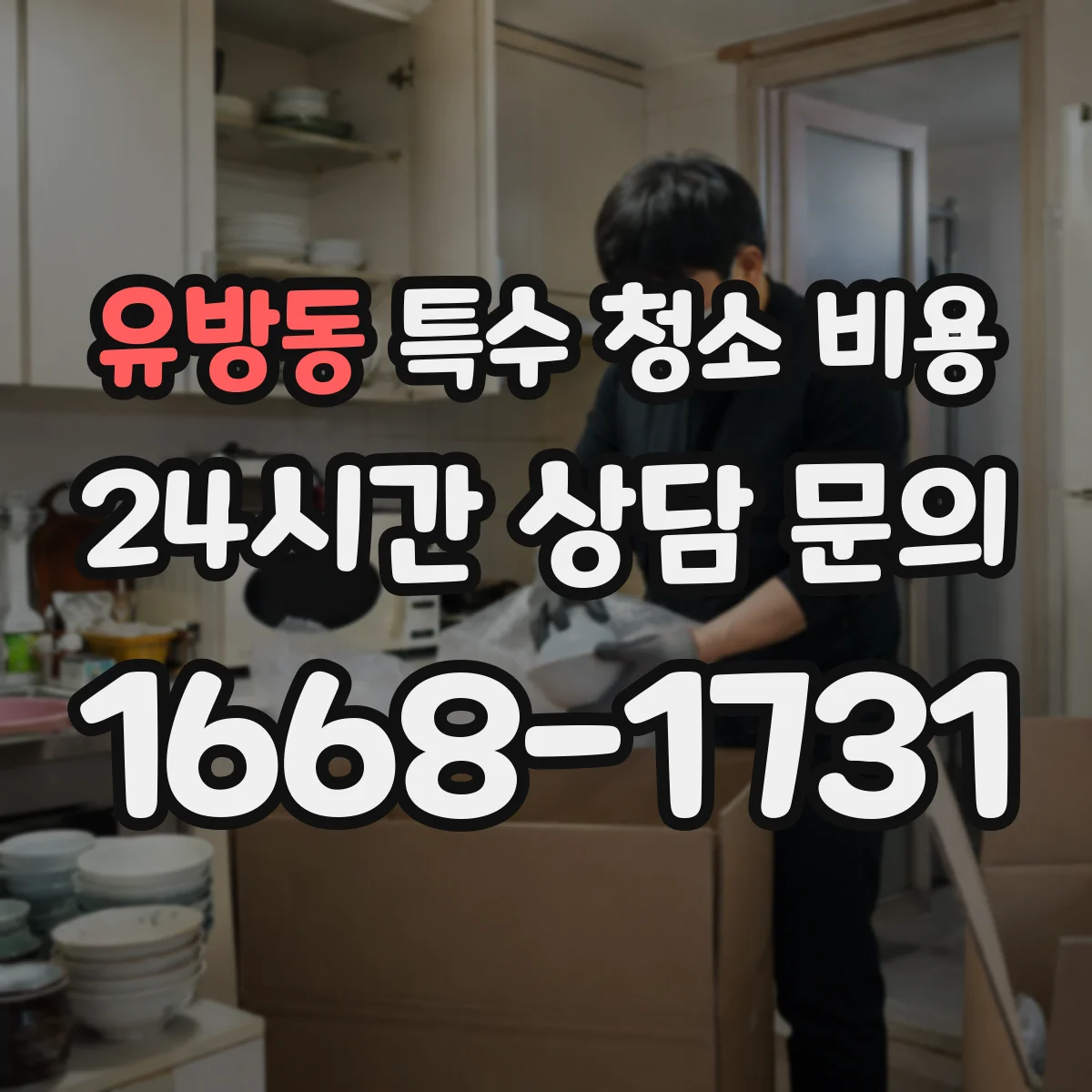 유방동 특수 청소 비용