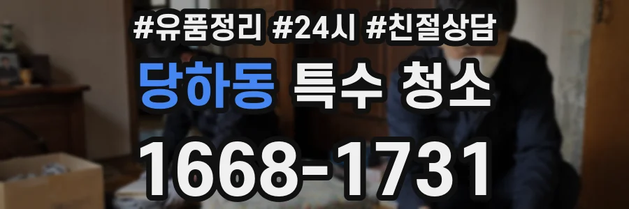 당하동 특수 청소