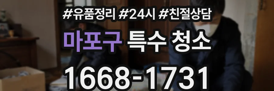 마포구 특수 청소